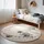 Villeroy & Boch Walk like an Elephant Rainbow Teppich Kinderteppich Ø 160 cm Weiß/Mulitfarben