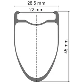 DT Swiss ERC 1100 DICUT Disc 28" 45 mm