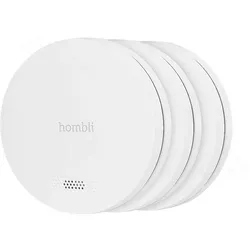 HOMBLI 2+1 Promo Pack Smarter Rauchmelder, Weiß