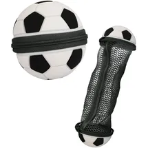 ONLINE USV-Systeme Online Federmäppchen Soccer Zip I Stylische Federtasche für Mädchen & Jungen, ideal für Schule, Uni & Büro I Pencil Case mit praktischem Reißverschluss zur Aufbewahrung von Stiften & Kosmetik