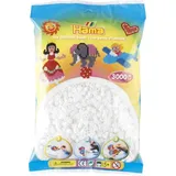 Hama Bügelperlen midi weiß 3000 Stück Durchmesser 5 mm