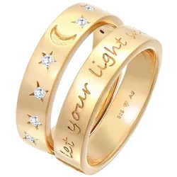 Elli Mond Stern - Let Your Light Shine 925 Silber 52 Damen 