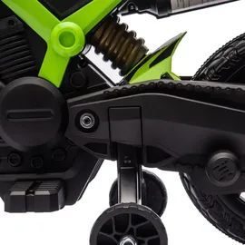 aiyaplay Elektro Kindermotorrad 6V grün (1-tlg)