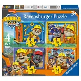 Ravensburger Rubble & Crew 4-Puzzle in Einer Box 12-24 Teile
