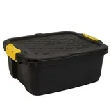 Strata Aufbewahrungsbox 50 x 40 x 20 cm 1-tlg. schwarz/gelb
