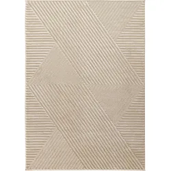 Teppich SEHRAZAT "Rio 1600", beige, B:160cm H:8mm L:230cm, Kunstfaser, Teppiche, Sanfte Farben,modernes Design,langlebig,Eleganz trifft Komfort