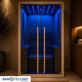 SANOTECHNIK Carbon 1 Infrarotkabine 1 Pers. 100x195x130 cm