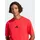 adidas ESSENTIALS SMALL LOGO SINGLE JERSEY rot L