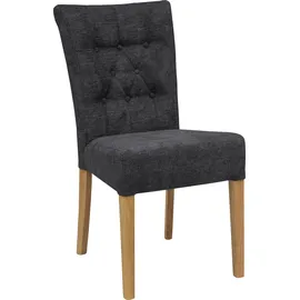 Home Affaire Polsterstuhl Queen (Set), 2 St., Feinstruktur, Esszimmerstuhl mit Knopfheftung, 2er, 4er oder 6er-Set