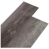 vidaXL Bodenplanken 36 pcs Braun 5,02 m2 PVC