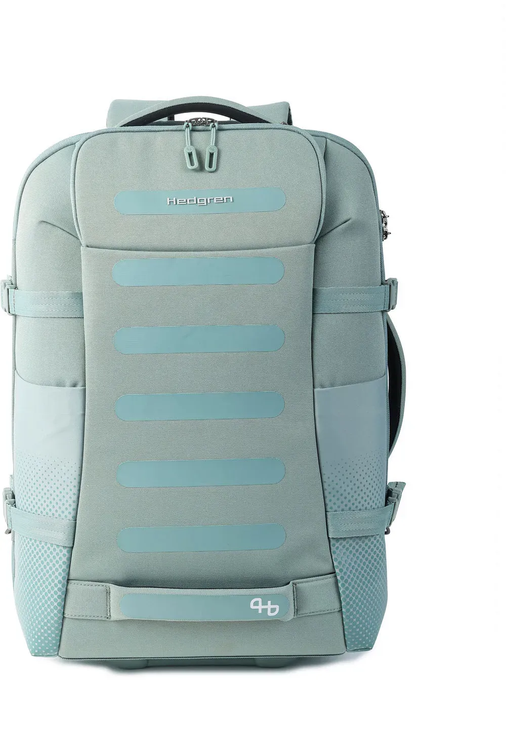 Hedgren Comby MULTY Rucksack mit 2-Rollen Grey-Green