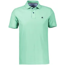 Lerros Poloshirt LERROS "Poloshirt mit COOL & DRY in GROSSEN GRÖSSEN", Herren, Gr. 5XL, mint water, 60% Baumwolle, 40% Polyester, ohne Ausschnitt, Shirts, Übergröße, Feuchtigkeitsregulierend, angenehm kühl, Pflegeleicht