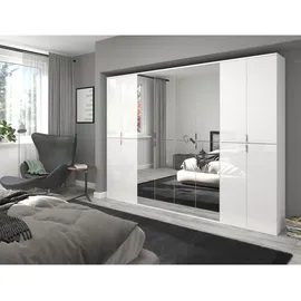 inn.furn Stauraumschrank 30 x 193 cm Weiß