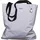 KATTBJØRN kattbjörn Tote Bag Synthetik Silver