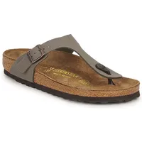 Birkenstock Gizeh Birko-Flor Nubuk stone 43