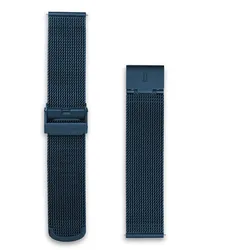 LILIENTHAL BERLIN - STRAP - blue mesh / 20 mm