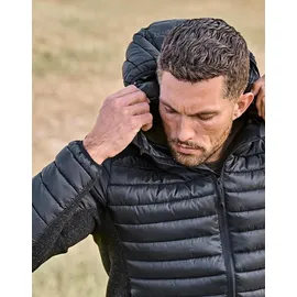 Tee Jays Hooded Aspen Crossover Jacket schwarz 3XL
