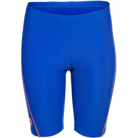 Arena Jammer Jungen Logo Print Neon Blue/Team Orange 152