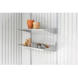 Biohort Regalböden 43,5 x 72 cm 2er Set Silber
