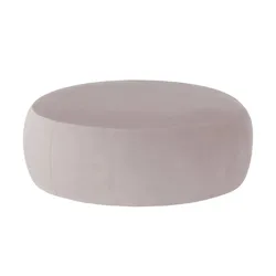 Samt Hocker  Amadi ¦ rosa/pink ¦ Maße (cm): B: 105 H: 40
