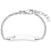 Prinzessin Lillifee Identarmband mit Schmetterling Silber 2034220 Größe 1-tlg