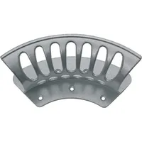 Riegler Schlauchhalter groß Aluminium orange