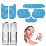Velform Renew Anti-Falten-Augenmaske, Augen-Patch, Nacken, Stirn und Wangen, mit Kollagen-Proteinspray, effektive Behandlung, Lifting, reduziert Falten (2 Boxen, 42 Patches))