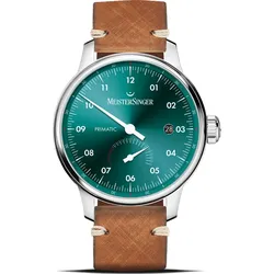 Meistersinger Klassik Primatic PR919 - petrol,cognac - 41,5mm