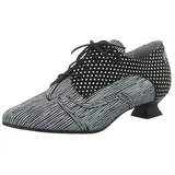 SIMEN Schnürpumps für Damen, grau, Größe 39 EU