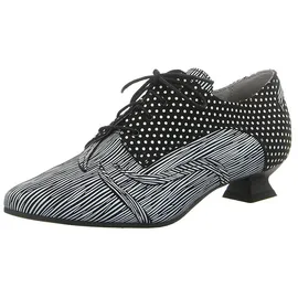 SIMEN Schnürpumps für Damen, grau, Größe 39 EU