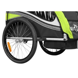 SAMAX 2in1 Jogger grün/schwarz