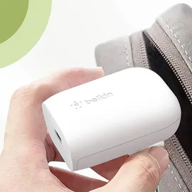 Belkin BoostCharge USB-C (30W) PD Ladegerät Pss weiß Wca005vfwh - PPS Technology - 30 Watt - 3 A - Fast Charge,