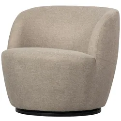 WOOOD Drehsessel Serra aus Webstoff