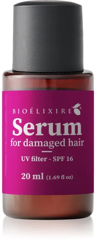 Bioélixire Serum For Damaged Hair Serum ohne Ausspülen für trockenes und beschädigtes Haar mit UV Filter 20 ml