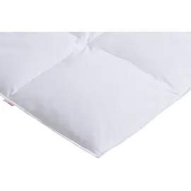 OTTO products Daunenbettdecke + Federkissen Jannika, (Spar-Set, 2 St.), plastikfreie Verpackung Bettwaren-Sets, 16076140-0 weiß B/L: 135 cm x 200 cm 1,