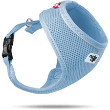 Curli Basic Harness Hundehalsband Skyblue S