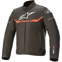 Alpinestars T-SPS WP Motorrad Textiljacke Schwarz/Rot 4XL