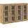 vidaXL Wandschränke 2 Stk. Artisan Eiche 69,5x34x90 cm