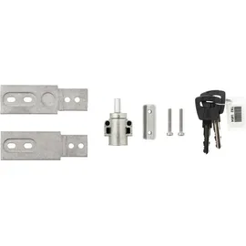 ACCELL Batterie Assy Set eCRP LFS BES3 Batterieschloss, vodere/hinter Halterung