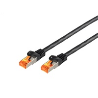 Helos Patch-Kabel S/FTP, RJ-45/RJ-45, 20m, schwarz (205585)