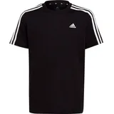 Adidas Essentials 3-Streifen Cotton T-Shirt Black / White 152