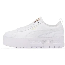 Puma Mayze Lth Damen Weiß/Gold 36