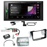 Pioneer DMH-A3300DAB Bluetooth USB DAB+ Autoradio Einbauset für Hyundai i40 VF