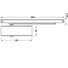 GEZE Türschließer TS 3000 V EN 1-4