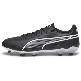 Puma Unisex Adults King Pro Fg/Ag Soccer Shoes, Puma Black-Puma White, 38 EU