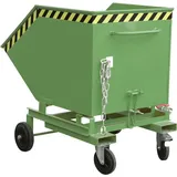 Bauer Südlohn Späne-Kastenwagen SKW-ET 600, lackiert, Resedagrün