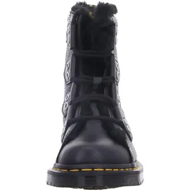 Dr. Martens Airwair 1460 Lace to Toe Fur Lined Nappa Leather Lace Up Boots Damen schwarz, 40 EU