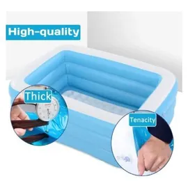 tinisu Aufblasbarer Kinderpool 150 x 110 x 50 cm (B)