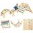 aiyaplay Kletterdreieck 5 in 1 Set mit Rutsche Mehrfarbig
