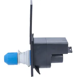 as - Schwabe CEE-Adapter 10 x 11,2 cm Schwarz